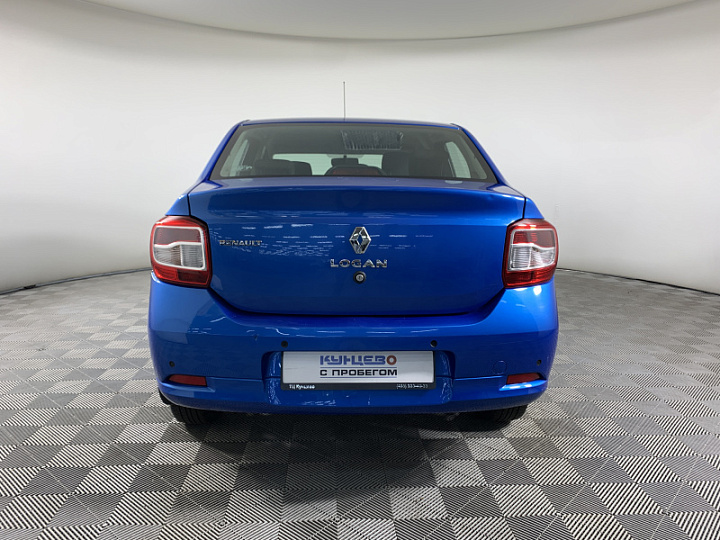 RENAULT Logan 1.6, 2015 года, Робот, Светло-синий