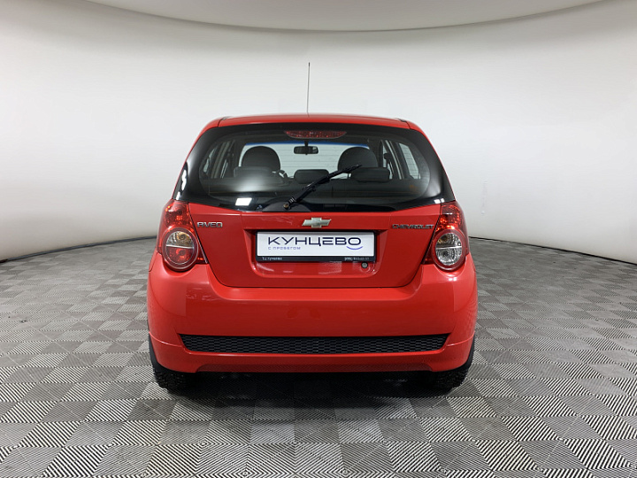 CHEVROLET Aveo 1.2, 2009 года, Механика, КРАСНЫЙ