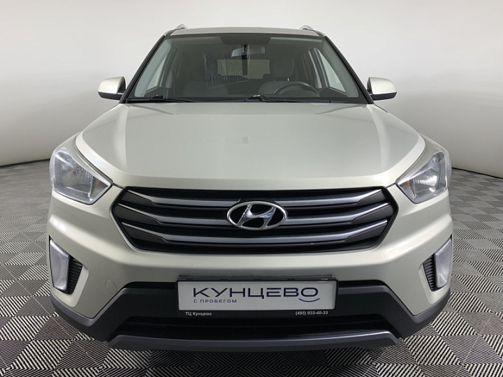 Hyundai Creta 1.6, 2018 года, Автоматическая, Бежевый