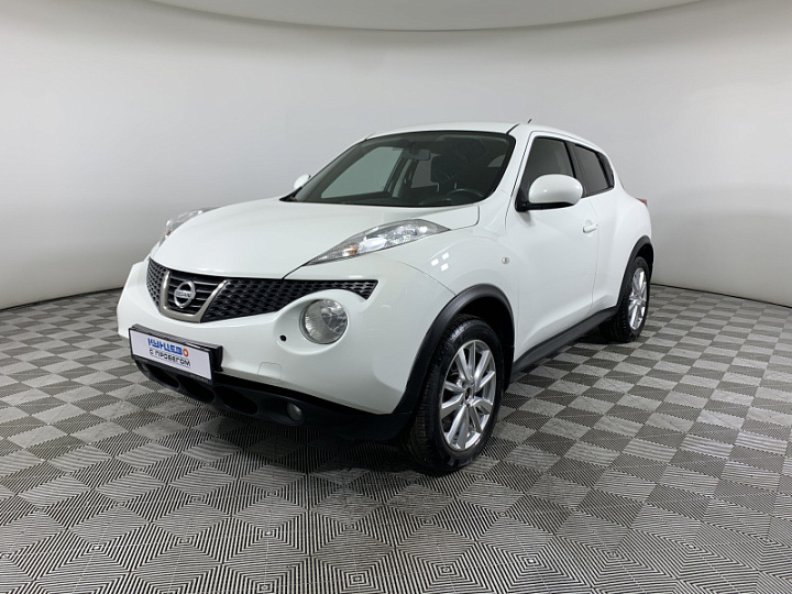 NISSAN Juke 1.6, 2013 года, Вариатор, БЕЛЫЙ