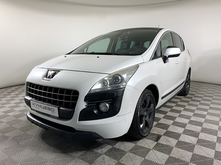 PEUGEOT 3008 1.6, 2013 года, Автоматическая, БЕЛЫЙ