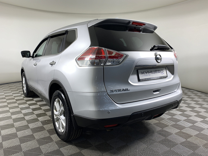 NISSAN X-Trail 2, 2017 года, Вариатор, Серебристый
