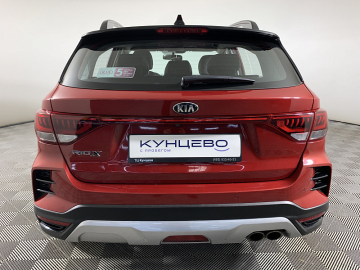 KIA Rio 1.6, 2021 года, Автоматическая, КРАСНЫЙ