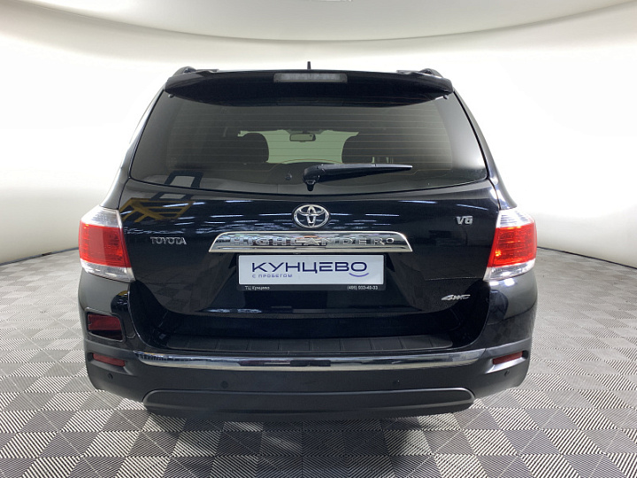 TOYOTA Highlander 3.5, 2012 года, Автоматическая, ЧЕРНЫЙ