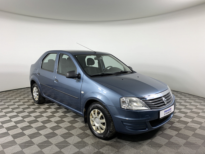 RENAULT Logan 1.6, 2010 года, Механика, СИНИЙ