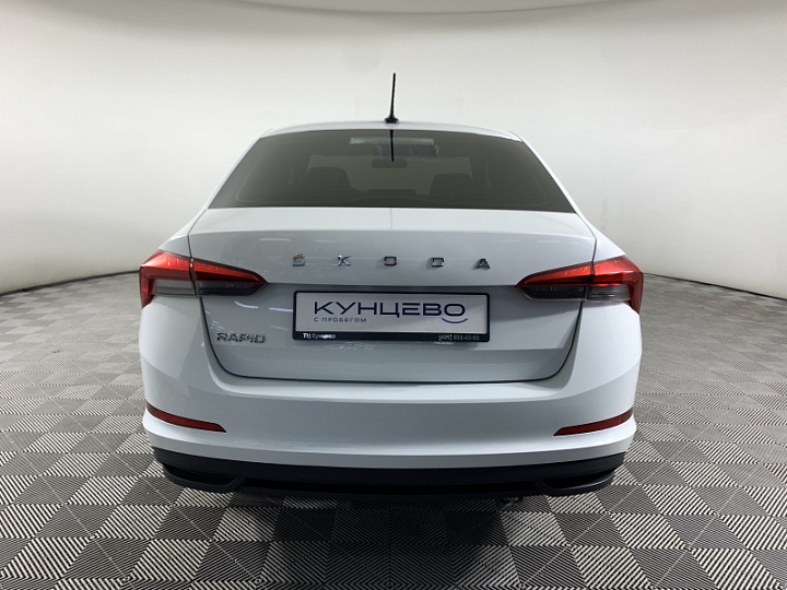 SKODA Rapid 1.6, 2020 года, Автоматическая, БЕЛЫЙ