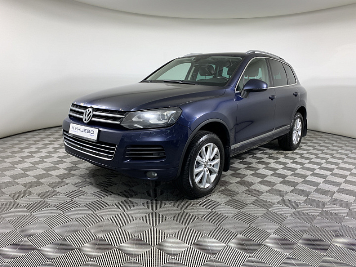 VOLKSWAGEN Touareg 3.6, 2013 года, Автоматическая, СИНИЙ ТЕМНЫЙ