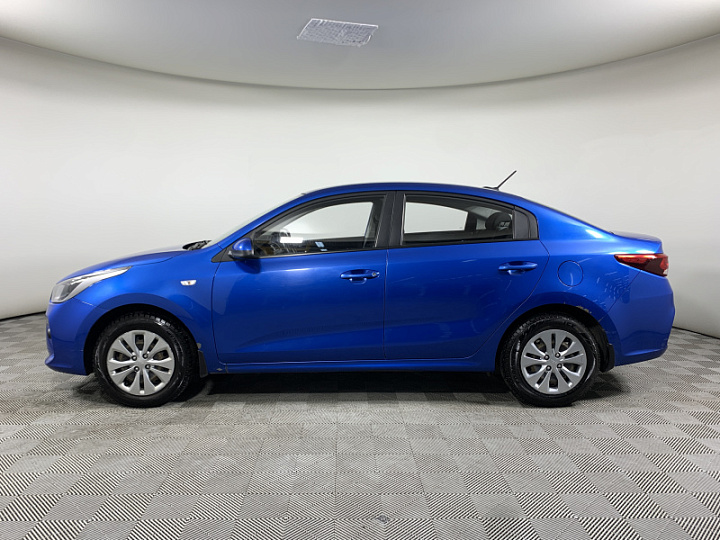 KIA Rio 1.4, 2017 года, Автоматическая, СИНИЙ
