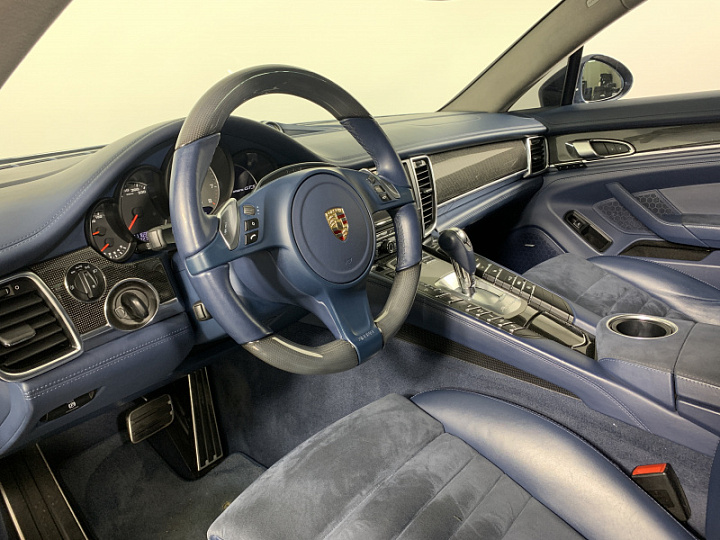PORSCHE Panamera 4.8, 2013 года, Робот, СИНИЙ