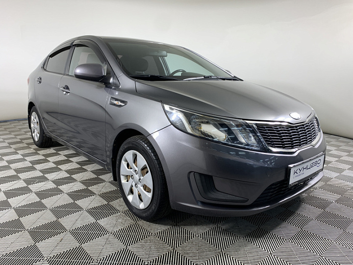 KIA Rio 1.4, 2014 года, Механика, ТЕМНО-СЕРЫЙ