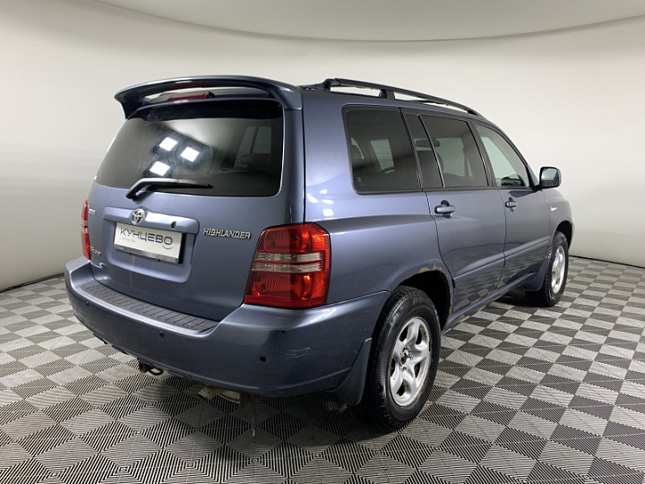 TOYOTA Highlander 3, 2003 года, Автоматическая, Серо-голубой