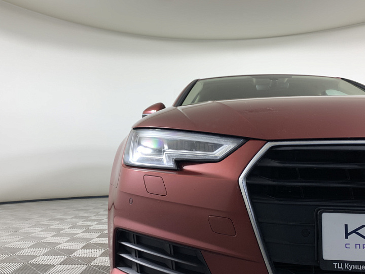 AUDI A4 1.4, 2017 года, Робот, КРАСНЫЙ