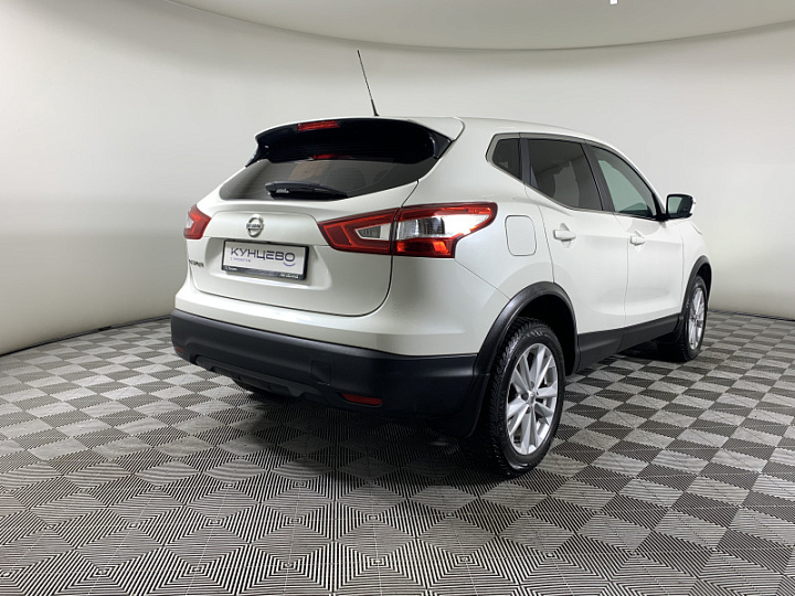 NISSAN Qashqai 2, 2016 года, Вариатор, БЕЛЫЙ