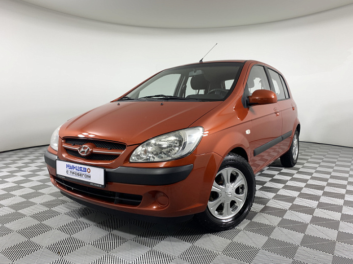 HYUNDAI Getz 1.4, 2007 года, Автоматическая, КРАСНЫЙ