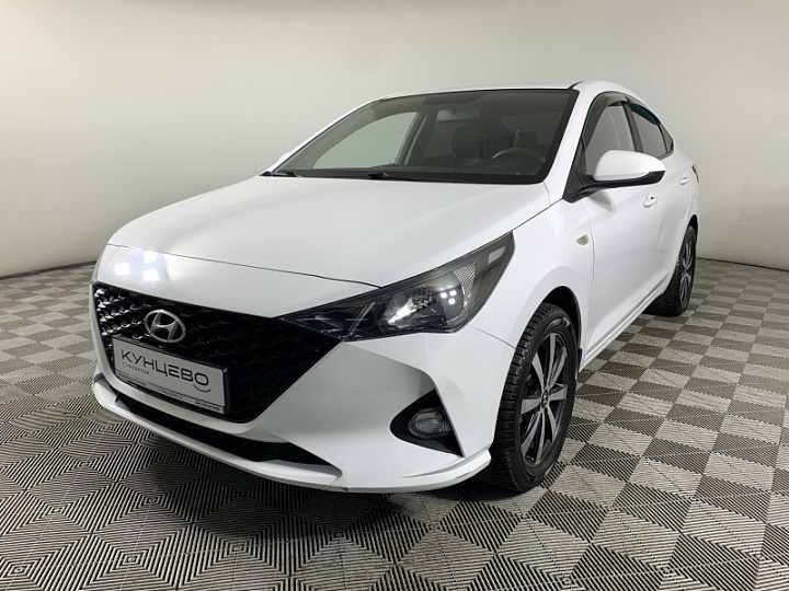 HYUNDAI Solaris 1.6, 2021 года, Автоматическая, БЕЛЫЙ