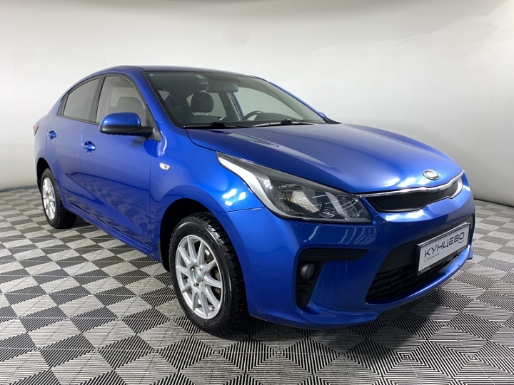 KIA Rio 1.6, 2019 года, Автоматическая, СИНИЙ