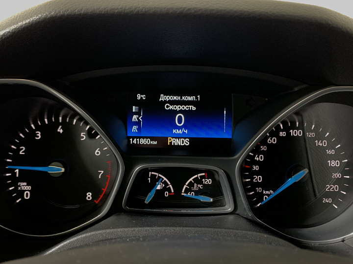 Ford Focus 1.6, 2018 года, Робот, Белый