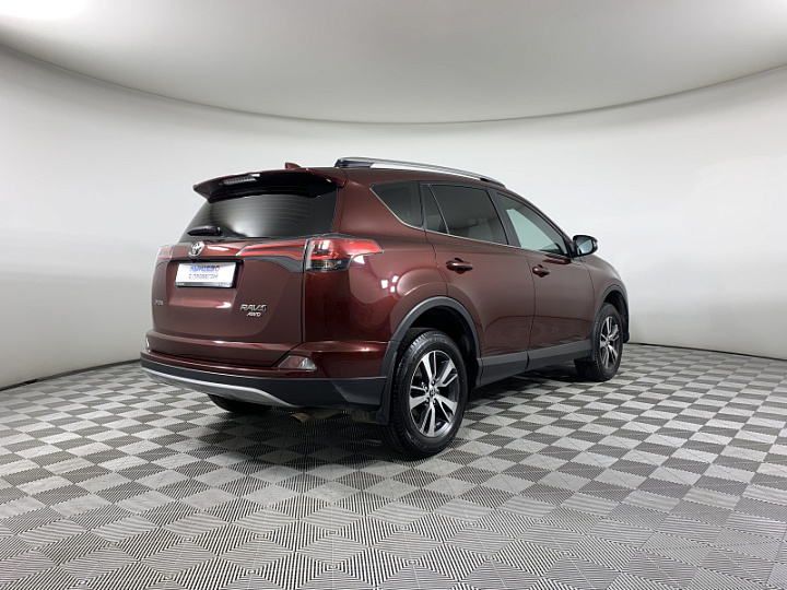 TOYOTA RAV4 2.2, 2019 года, Вариатор, ТЕМНО-БОРДОВЫЙ