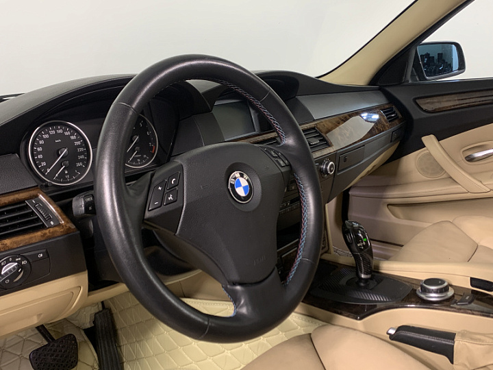 BMW 5 серии 2.5, 2008 года, Автоматическая, ЧЕРНЫЙ