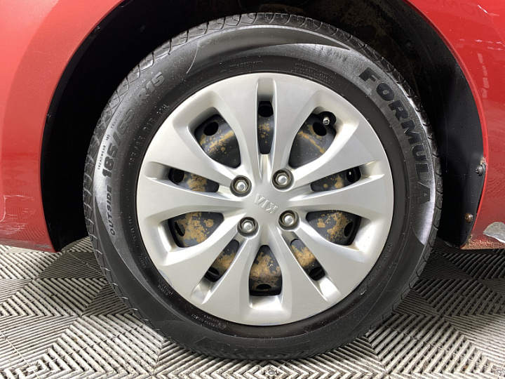 KIA Rio 1.6, 2017 года, Автоматическая, Красный