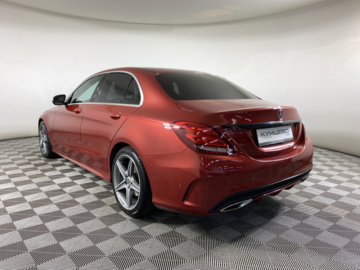 MERCEDES-BENZ C-Класс 180 1.6, 2015 года, Автоматическая, КРАСНЫЙ