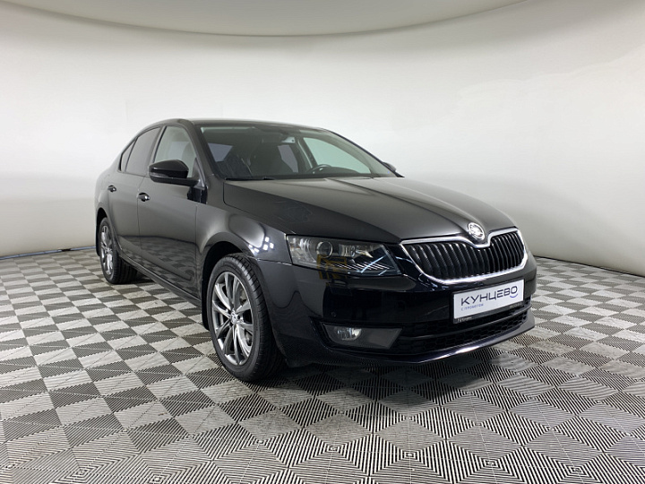 SKODA Octavia 1.4, 2015 года, Робот, ЧЕРНЫЙ