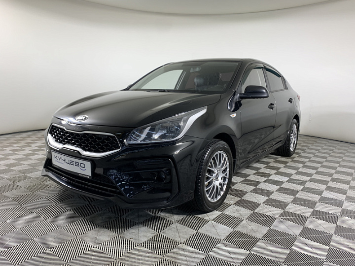 KIA Rio 1.6, 2018 года, Механика, ЧЕРНЫЙ