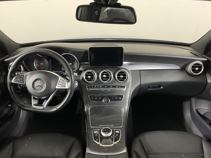 Mercedes-Benz C-Класс 180 1.6, 2016 года, Автоматическая, Синий