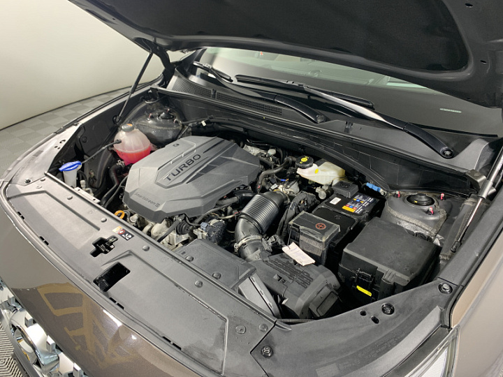 HYUNDAI Santa Fe 2.2, 2021 года, Робот, КОРИЧНЕВЫЙ