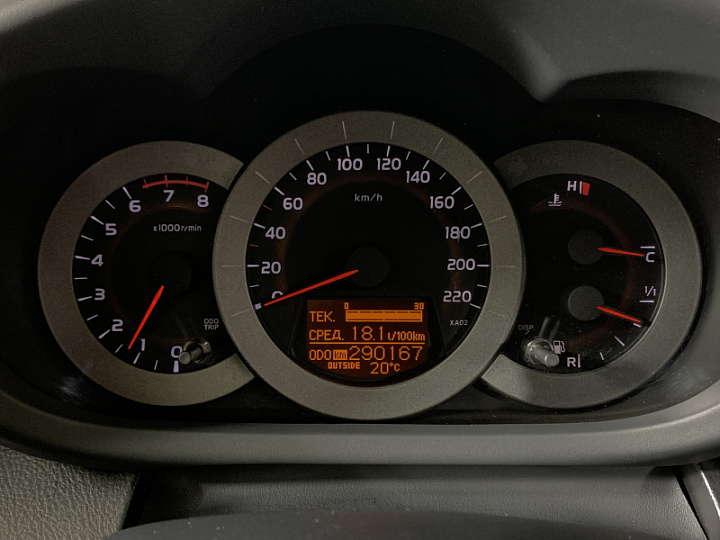 Toyota RAV4 2, 2007 года, Автоматическая, Темно-серый