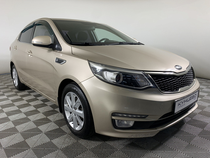 KIA Rio 1.6, 2015 года, Автоматическая, БЕЖЕВЫЙ