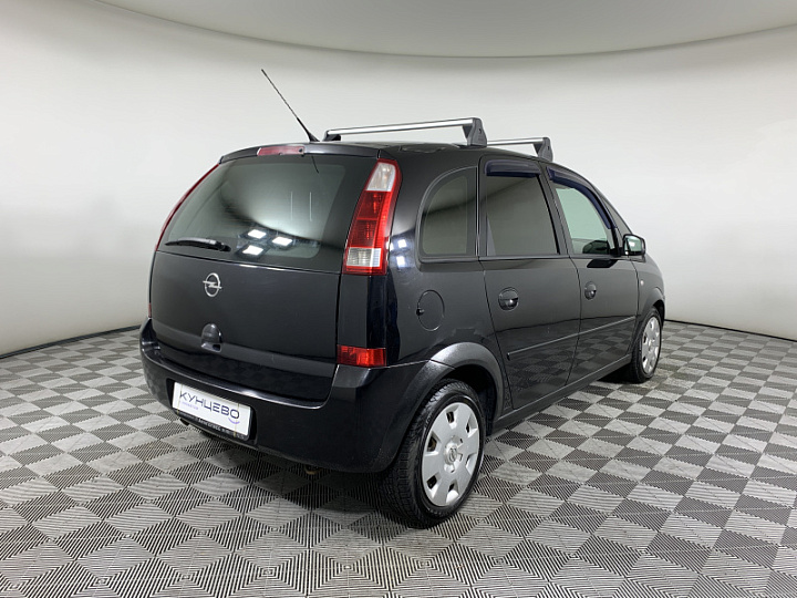 OPEL Meriva 1.6, 2007 года, Робот, ЧЕРНЫЙ