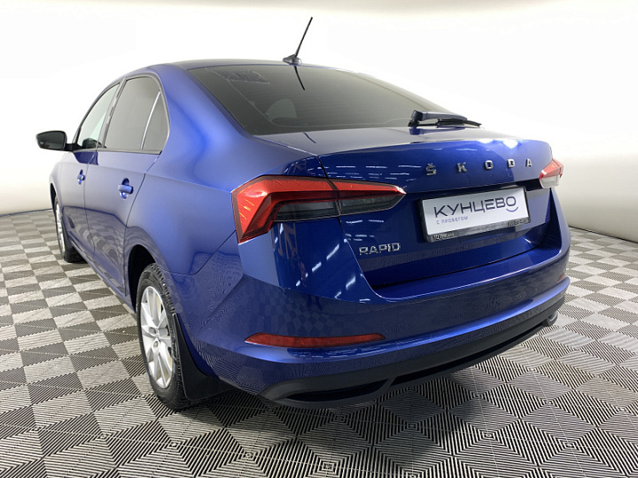 SKODA Rapid 1.6, 2020 года, Автоматическая, СИНИЙ