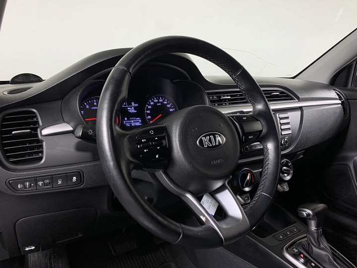 KIA Rio X-Line 1.6, 2019 года, Автоматическая, Серебристый