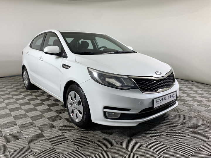 KIA Rio 1.4, 2015 года, Механика, БЕЛЫЙ