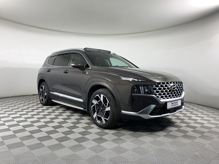 HYUNDAI Santa Fe 2.2, 2021 года, Робот, КОРИЧНЕВЫЙ