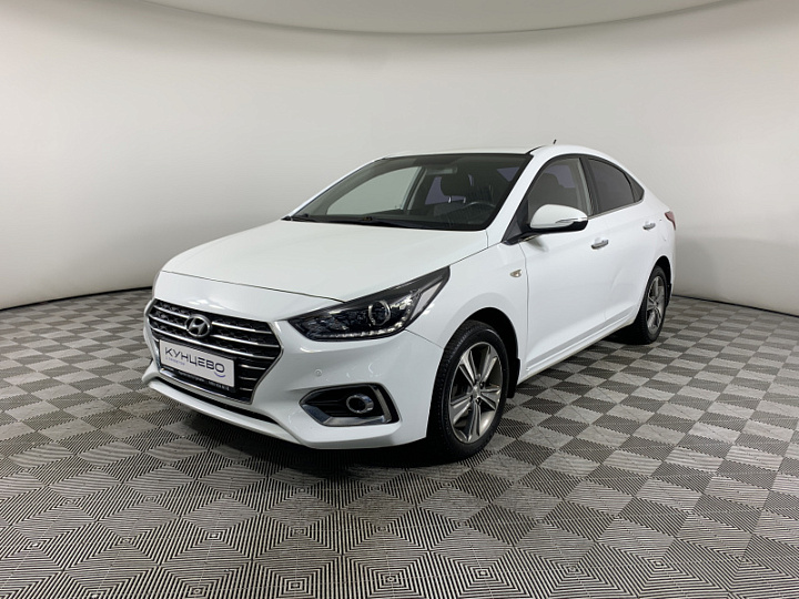 HYUNDAI Solaris 1.6, 2018 года, Автоматическая, БЕЛЫЙ