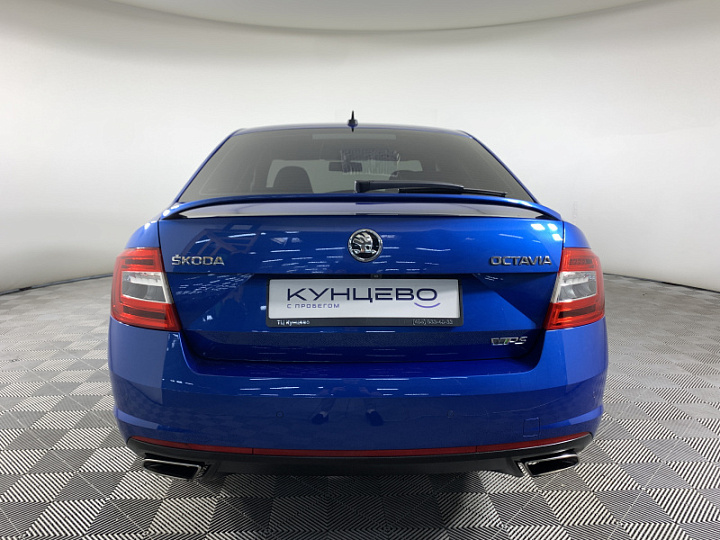SKODA Octavia RS 2, 2014 года, Робот, СИНИЙ