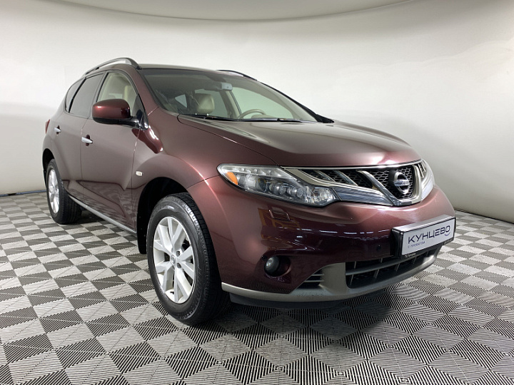 NISSAN Murano 3.5, 2013 года, Вариатор, ТЕМНО-БОРДОВЫЙ