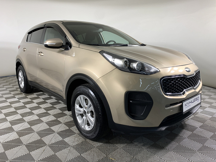 KIA Sportage 2, 2016 года, Механика, СВЕТЛО-КОРИЧНЕВЫЙ