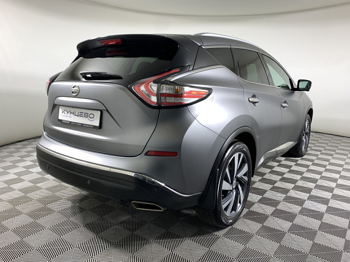 NISSAN Murano 3.5, 2017 года, Вариатор, СЕРЫЙ