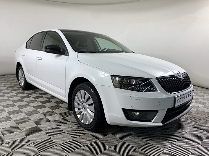 SKODA Octavia 1.8, 2016 года, Робот, БЕЛЫЙ