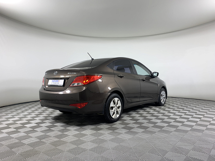 HYUNDAI Solaris 1.6, 2015 года, Автоматическая, КОРИЧНЕВЫЙ