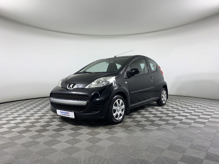 PEUGEOT 107 1, 2010 года, Робот, ЧЕРНЫЙ