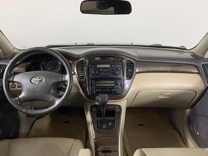 TOYOTA Highlander 3, 2003 года, Автоматическая, Серо-голубой