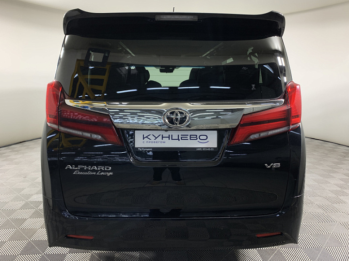 TOYOTA Alphard 3.5, 2018 года, Автоматическая, ЧЕРНЫЙ