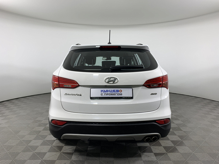 HYUNDAI Santa Fe 2.4, 2012 года, Автоматическая, БЕЛЫЙ