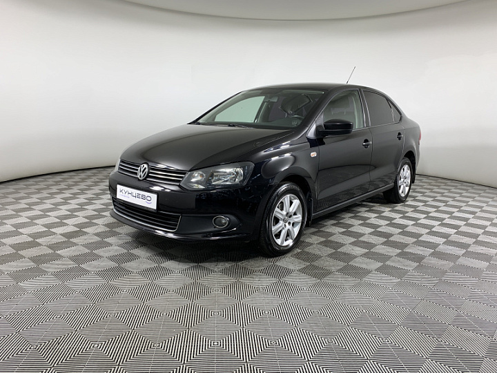 VOLKSWAGEN Polo 1.6, 2012 года, Автоматическая, ЧЕРНЫЙ