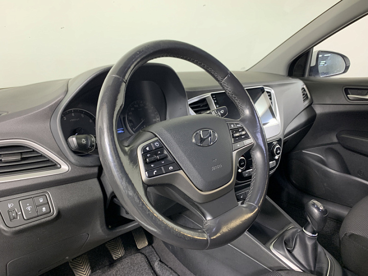 HYUNDAI Solaris 1.6, 2017 года, Механика, БЕЛЫЙ