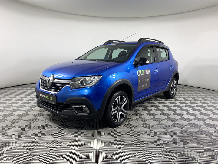 RENAULT Sandero Stepway 1.6, 2020 года, Автоматическая, СИНИЙ